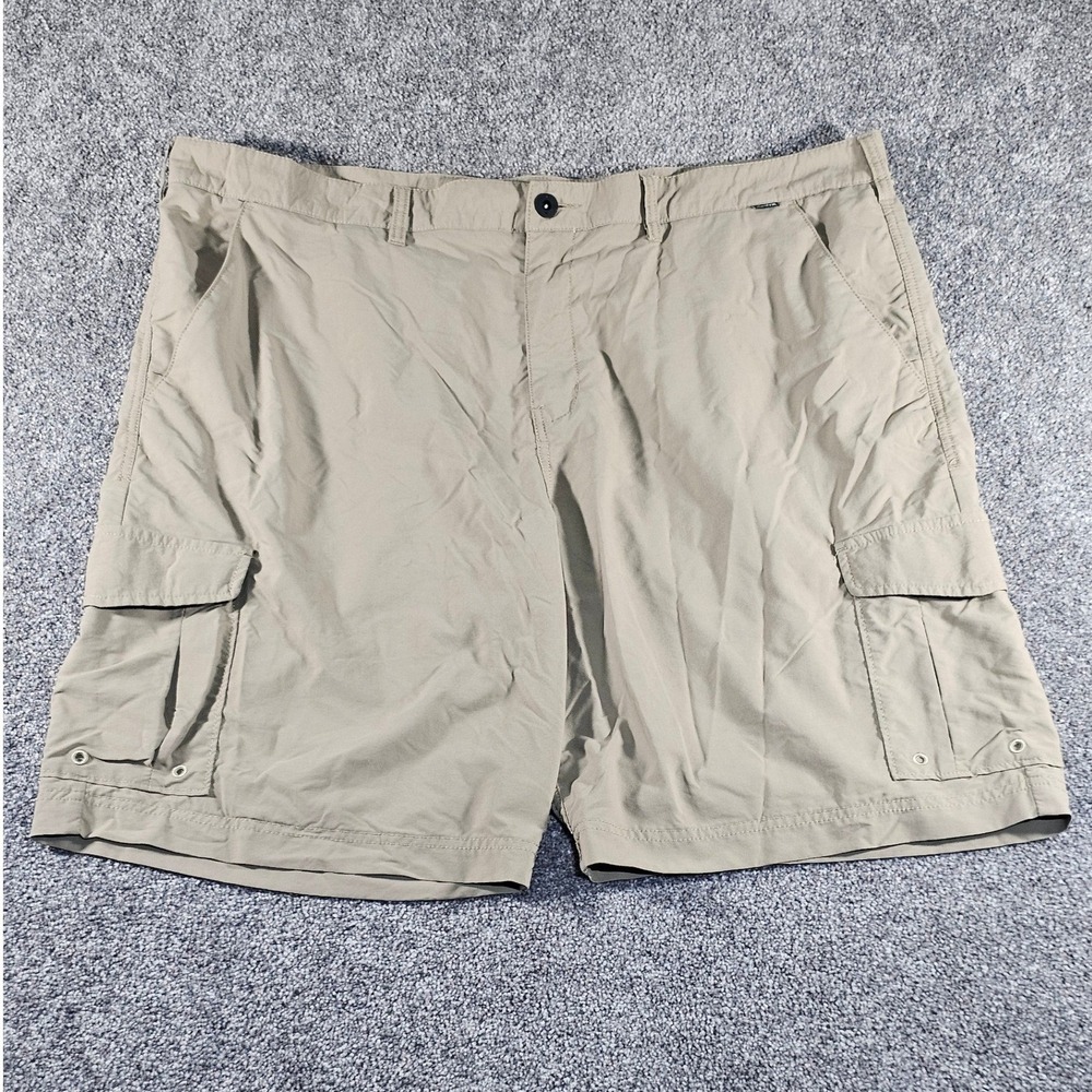 Hurley Cargo Shorts Mens 44 Khaki Tan Nike Dri-FIT Stretch MWS0002470